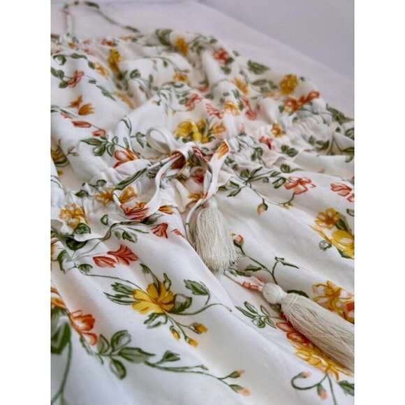 New LOST + WONDER Size M BIG ESCAPE MAXI DRESS Floral Tiered Dress - Picture 10 of 15